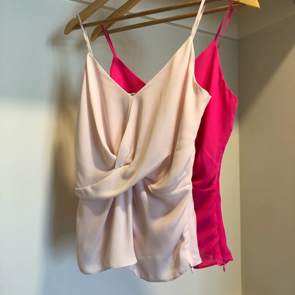 CABO Pale Pink Twist Camisole - Picture 6 of 7